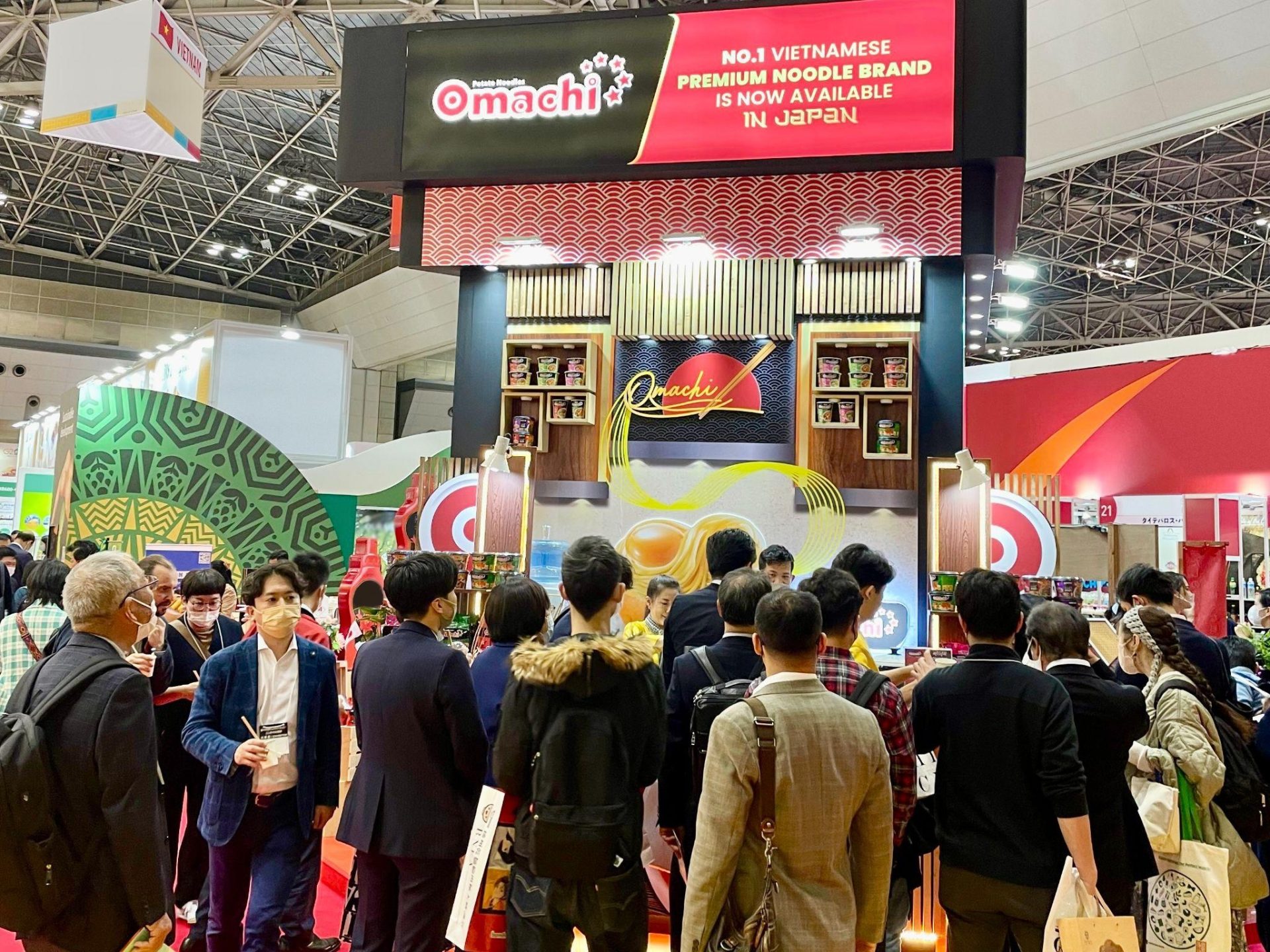 Mì cao cấp Omachi đạt điểm chất lượng trên ‘bàn ăn quốc tế’