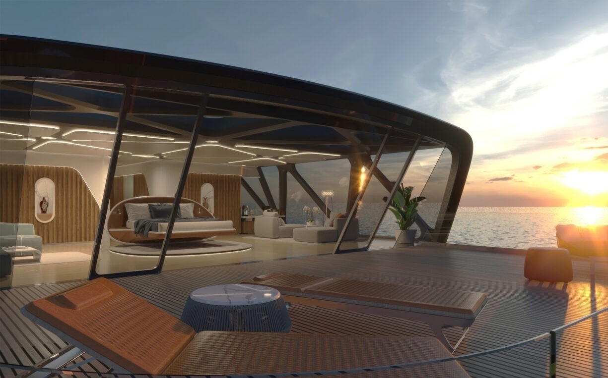 Siêu du thuyền tàng hình in 3D Siêu du thuyền tàng hình in 3D