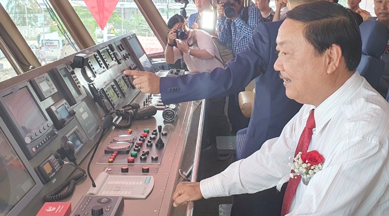 Tuyến tàu cao tốc Cà Mau - Phú Quốc chuẩn bị chạy trở lại Tuyến tàu cao tốc Cà Mau - Phú Quốc chuẩn bị chạy trở lại