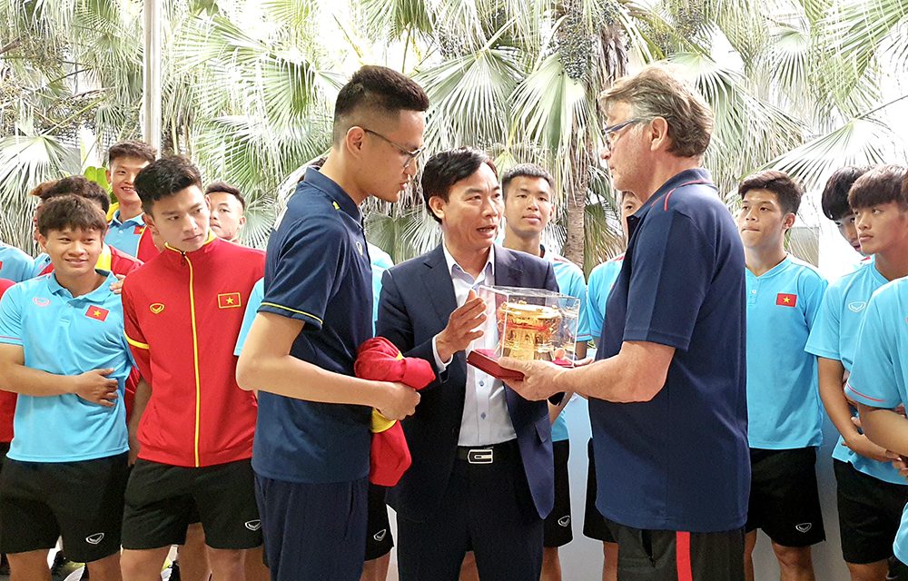 Gặp mặt chúc mừng Đội tuyển U23 Việt Nam