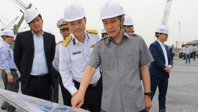 Chủ tịch VCCI thăm cảng lạch huyện TC- HITC