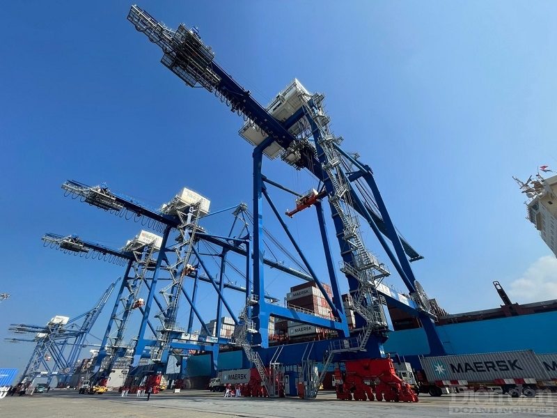 Chủ tịch VCCI thăm cảng lạch huyện TC- HITC