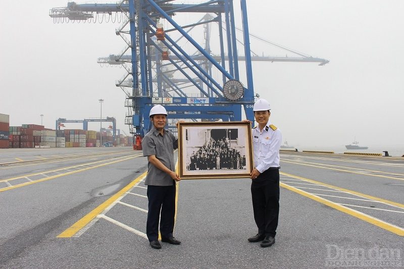 Chủ tịch VCCI thăm cảng lạch huyện TC- HITC