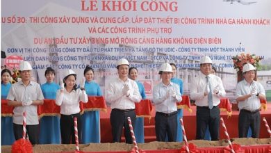 Khởi công gói thầu số 30: Dự án “Đầu tư xây dựng mở rộng Cảng hàng không Điện Biên”nhà thầu thi công Tổng công ty UDIC