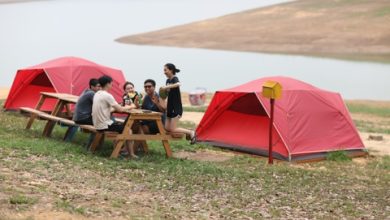 Vẫn có thể cắm trại quanh hồ Trị An Vẫn có thể cắm trại quanh hồ Trị An