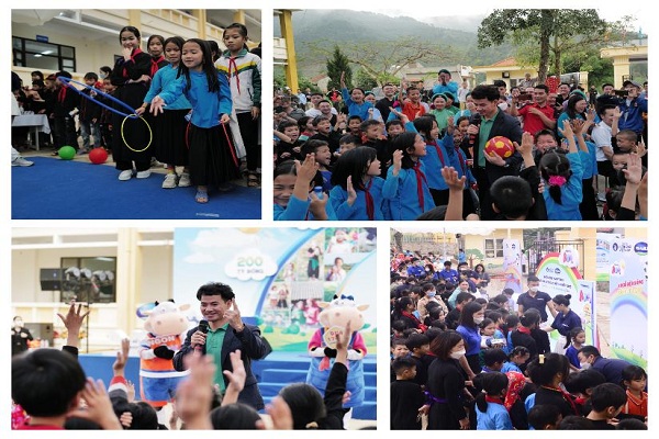 Vinamilk khởi động Quỹ sữa “Vươn cao Việt Nam” năm 2023 tại Quảng Ninh Vinamilk khởi động Quỹ sữa “Vươn cao Việt Nam” năm 2023 tại Quảng Ninh