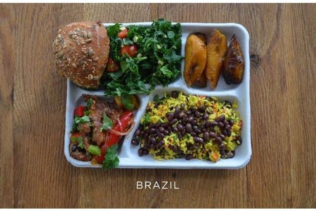 Bữa trưa trường học trên khắp thế giới