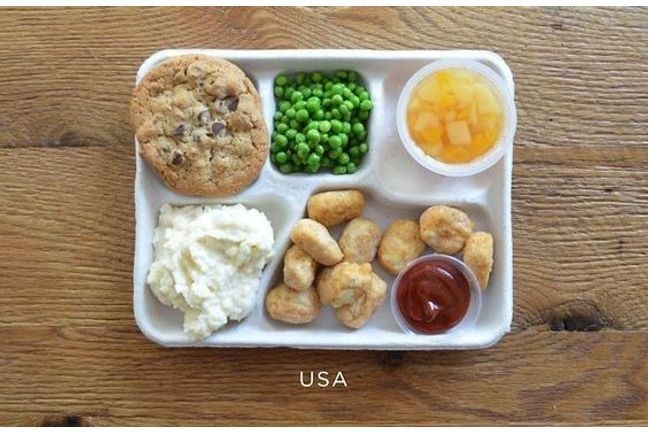 Bữa trưa trường học trên khắp thế giới