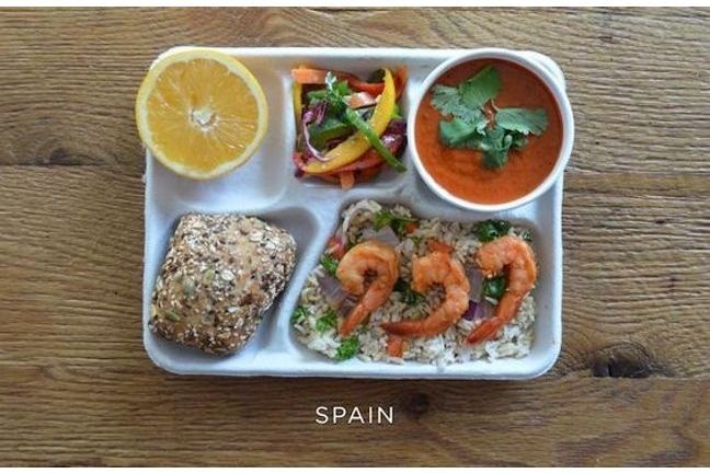 Bữa trưa trường học trên khắp thế giới