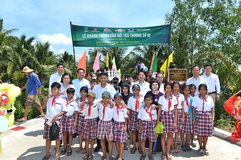 Nhựa Tiền Phong khánh thành 3 cây cầu tại Sóc Trăng và khởi công cầu 103 tại Long An