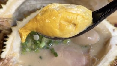 Ramen sầu riêng ở Malaysia