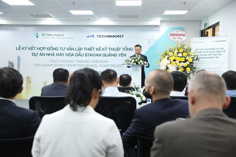 Dự án Nhà máy Hóa dầu Stavian Quảng Yên công bố đối tác tư vấn lập thiết kế kỹ thuật tổng thể Dự án Nhà máy Hóa dầu Stavian Quảng Yên công bố đối tác tư vấn lập thiết kế kỹ thuật tổng thể