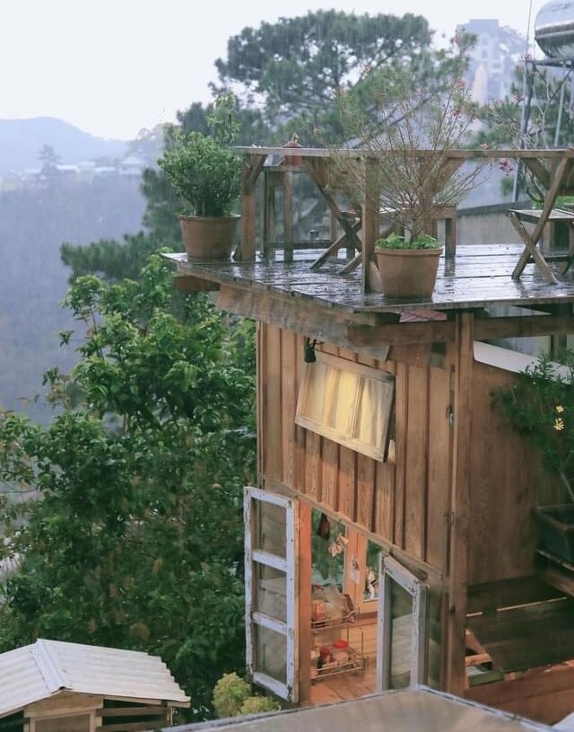 10 quán cà phê bình yên để ngắm mưa ở Đà Lạt