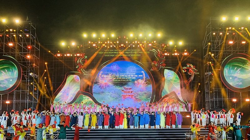 HĐHNVN THAM DỰ LỄ KỶ NIỆM 1055 NĂM NHÀ NƯỚC ĐẠI CỒ VIỆT (968 - 2023)