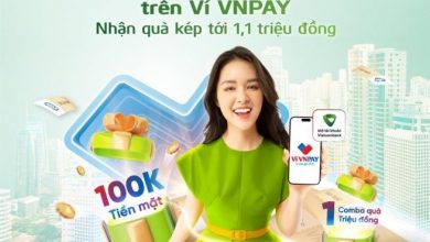 Nhận ngay 100.000 VND khi mở tài khoản Vietcombank trên ví VNPAY Nhận ngay 100.000 VND khi mở tài khoản Vietcombank trên ví VNPAY