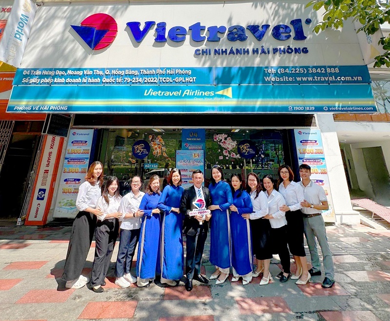 Vietravel Hải Phòng - 15 năm hình thành và phát triển Vietravel Hải Phòng - 15 năm hình thành và phát triển