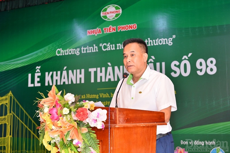 Nhựa Tiền Phong khánh thành “Cầu nối yêu thương” số 98 tại Hà Tĩnh