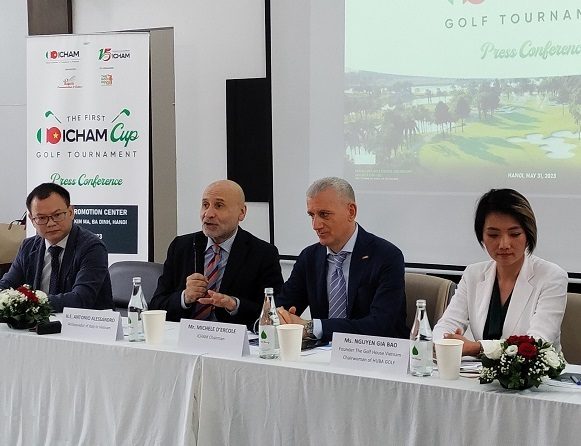 Giải golf ‘The First ICHAM CUP’ cơ hội kết nối kinh doanh giữa các Doanh nghiệp Ý tại thị trường Việt Nam