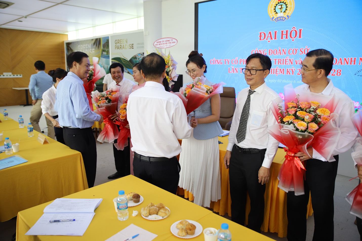 HDTC đại hội Công đoàn, đóng góp 90 tỷ cho an sinh xã hội HDTC đại hội Công đoàn, đóng góp 90 tỷ cho an sinh xã hội