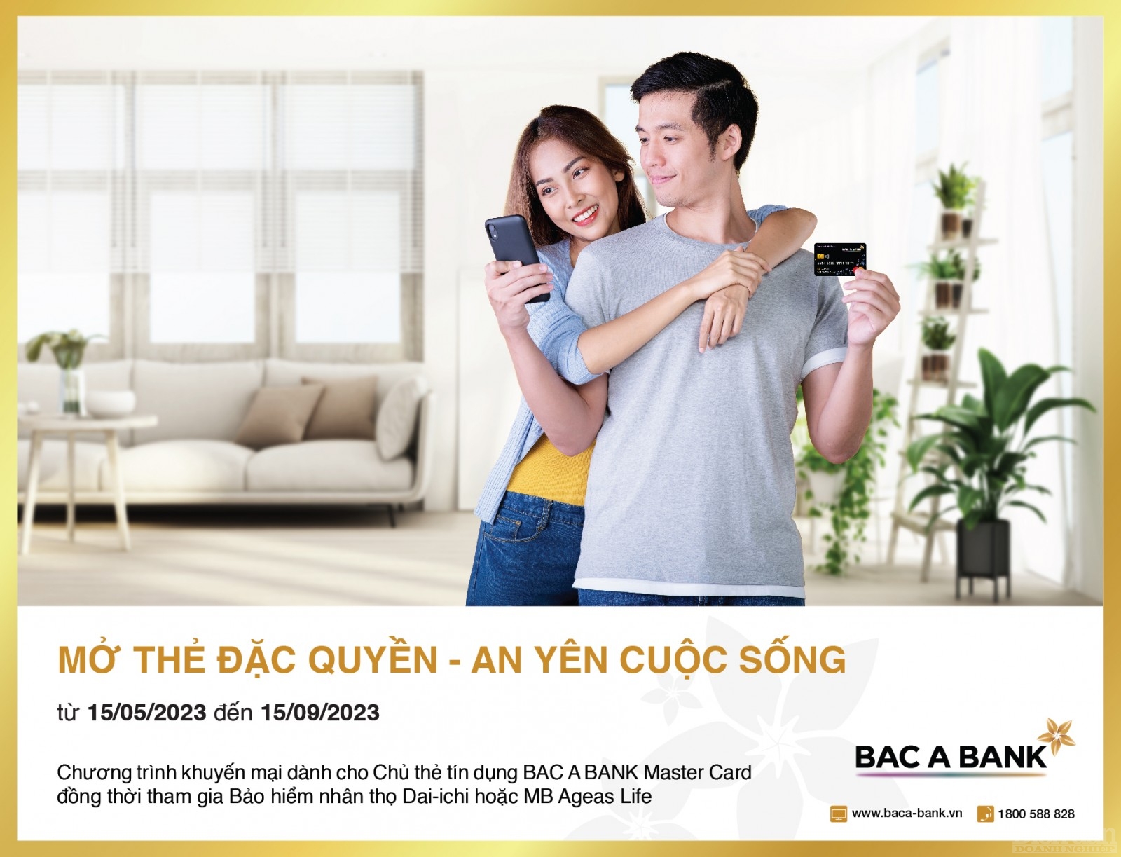Sở hữu thẻ tín dụng quốc tế BAC A BANK: nhận ưu đãi độc quyền, hoàn phí bảo hiểm Sở hữu thẻ tín dụng quốc tế BAC A BANK: nhận ưu đãi độc quyền, hoàn phí bảo hiểm