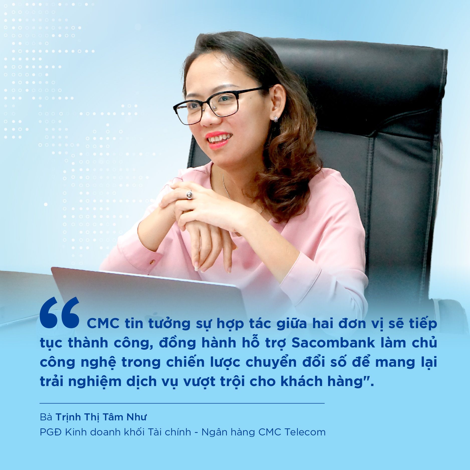 Sacombank hợp tác cùng CMC triển khai hạ tầng Data Center