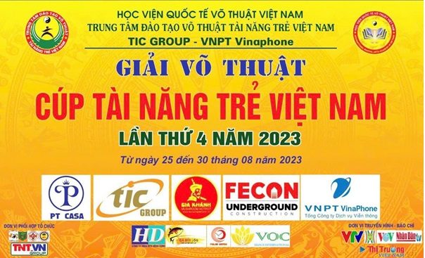 Giải Võ thuật Cúp Tài năng trẻ Việt Nam lần thứ 4 năm 2023
