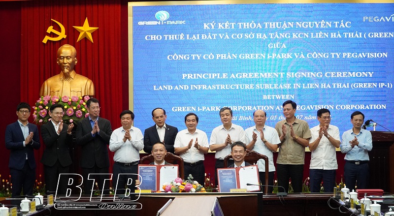 Doanh nghiệp Đài Loan “rót” 200 triệu USD vào tỉnh Thái Bình Doanh nghiệp Đài Loan “rót” 200 triệu USD vào tỉnh Thái Bình