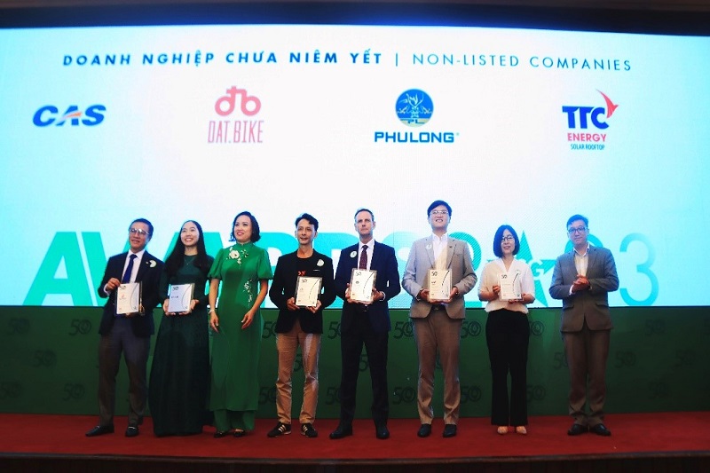 TTC Energy được vinh danh “Top 50 Doanh nghiệp phát triển bền vững tiêu biểu” năm 2023 TTC Energy được vinh danh “Top 50 Doanh nghiệp phát triển bền vững tiêu biểu” năm 2023