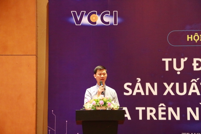 VCCI tổ chức hội thảo về chuyển đổi số phát triển sản xuất thông minh