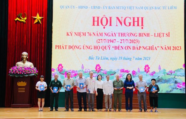 Nhiều hoạt động tri ân người có công với cách mạng và các gia đình liệt sĩ nhân dịp 27/7/2023