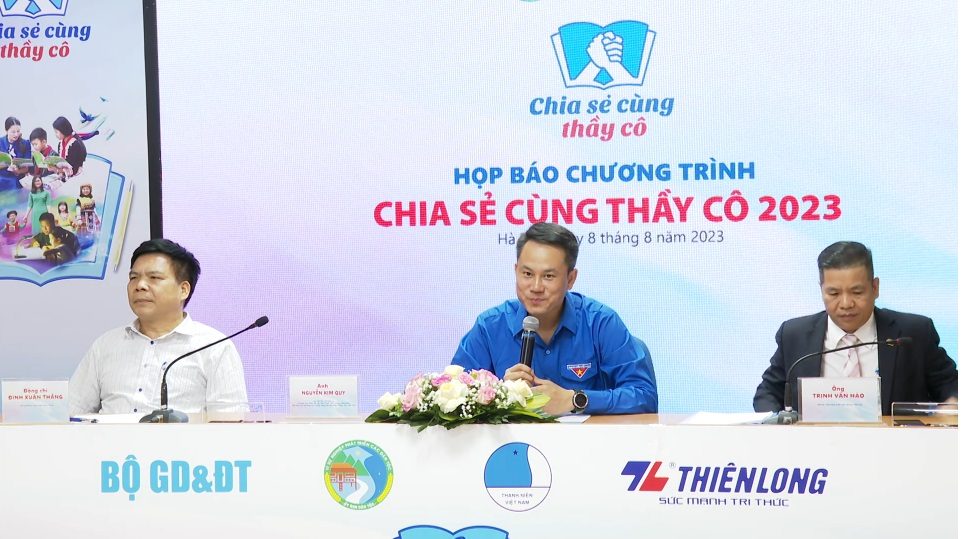 Chương trình “Chia sẻ cùng thầy cô” năm 2023 Chương trình “Chia sẻ cùng thầy cô” năm 2023