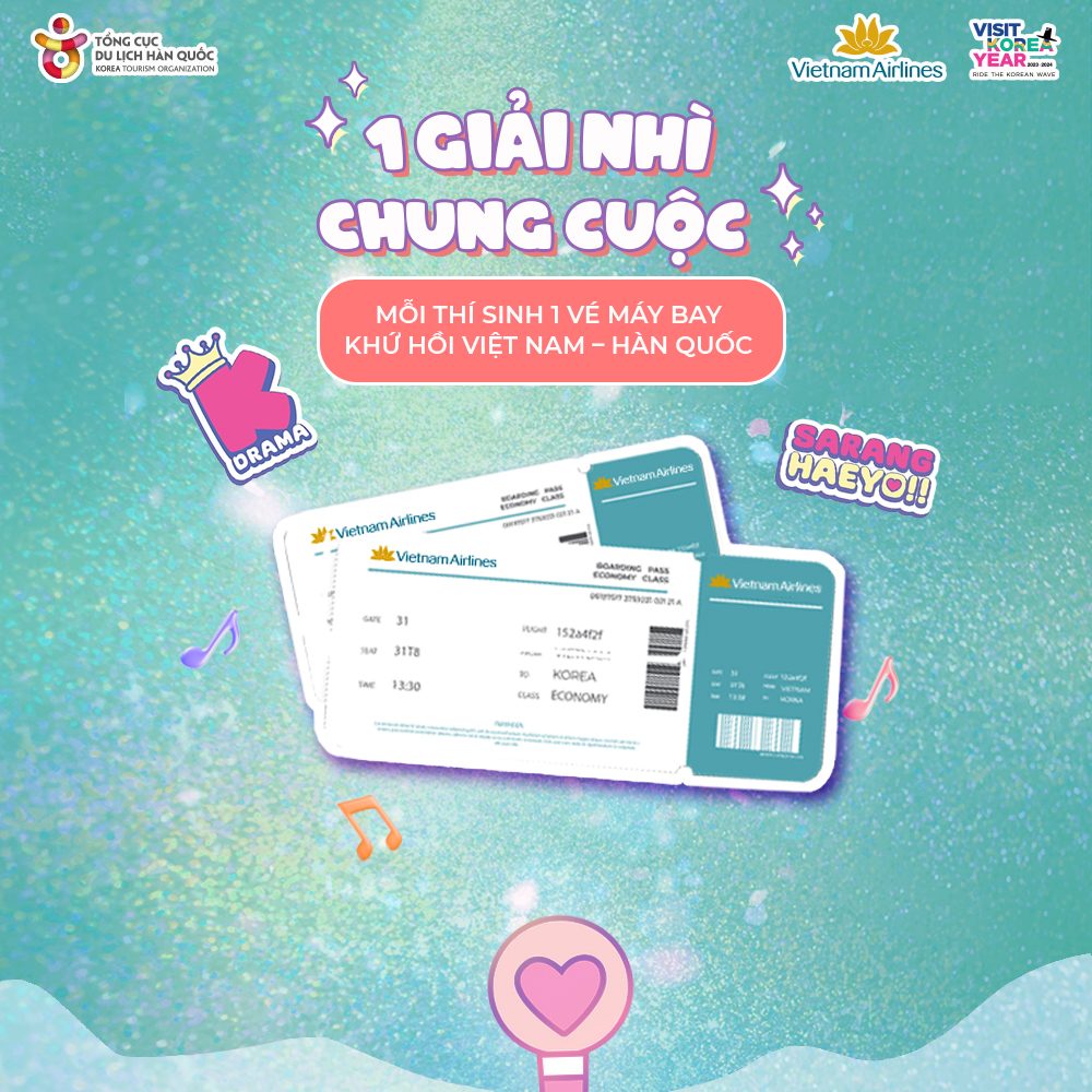 Tổng cục Du lịch Hàn Quốc tại Việt Nam tổ chức cuộc thi sáng tạo video: Chuyến du lịch Hallyu lý tưởng