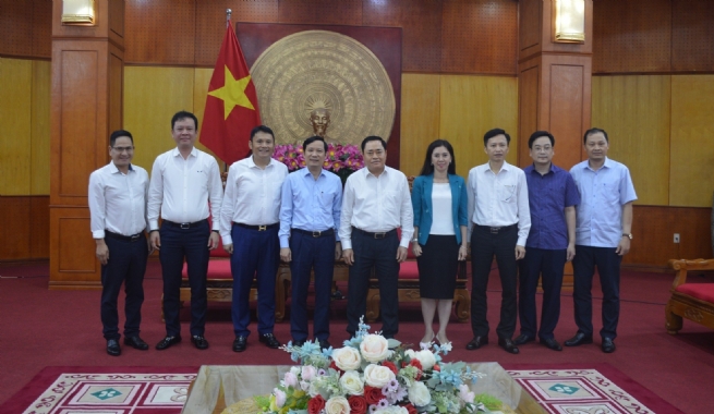Chủ tịch VCCI thăm và làm việc với UBND tỉnh Lạng Sơn Chủ tịch VCCI thăm và làm việc với UBND tỉnh Lạng Sơn
