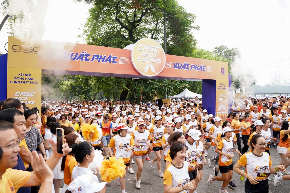 CMSC phát động Giải chạy CMSC Race 5 Years và gây quỹ từ thiện hỗ trợ đồng bào khó khăn trên cả nước CMSC phát động Giải chạy CMSC Race 5 Years và gây quỹ từ thiện hỗ trợ đồng bào khó khăn trên cả nước