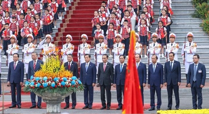 Lễ đón chính thức Tổng thống Hoa Kỳ Joe Biden bắt đầu chuyến thăm cấp Nhà nước tới Việt Nam