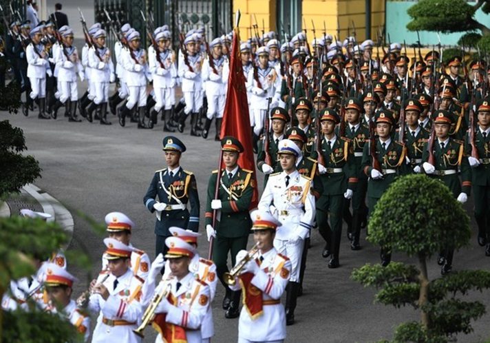 Lễ đón chính thức Tổng thống Hoa Kỳ Joe Biden bắt đầu chuyến thăm cấp Nhà nước tới Việt Nam