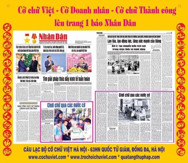 Một giờ với tác giả môn Cờ Doanh nhân