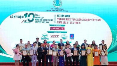 Lễ tôn vinh giải thưởng “Thương hiệu Vàng nông nghiệp Việt Nam năm 2023”