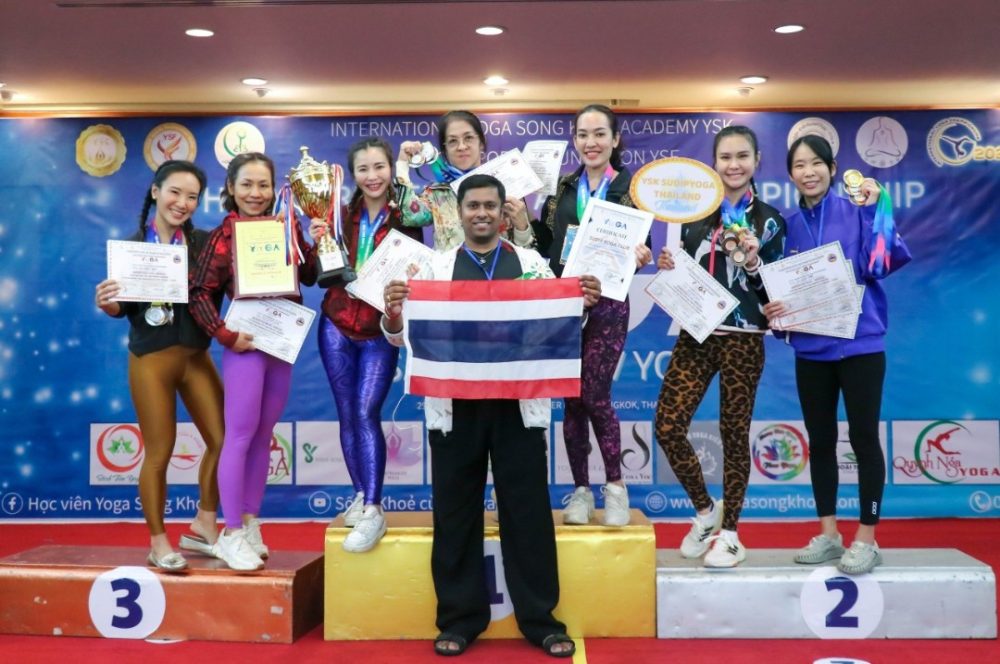 Tinh thần thi đấu của các Yogi góp phần thúc đẩy giao lưu văn hóa Việt Nam - Thái Lan Tinh thần thi đấu của các Yogi góp phần thúc đẩy giao lưu văn hóa Việt Nam - Thái Lan