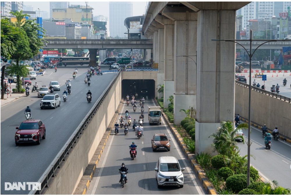 Hiện trạng nút giao dự kiến xây dựng hầm chui thứ 6 tại Hà Nội Hiện trạng nút giao dự kiến xây dựng hầm chui thứ 6 tại Hà Nội