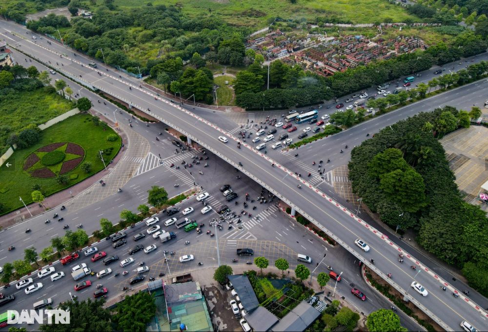 Hiện trạng nút giao dự kiến xây dựng hầm chui thứ 6 tại Hà Nội Hiện trạng nút giao dự kiến xây dựng hầm chui thứ 6 tại Hà Nội