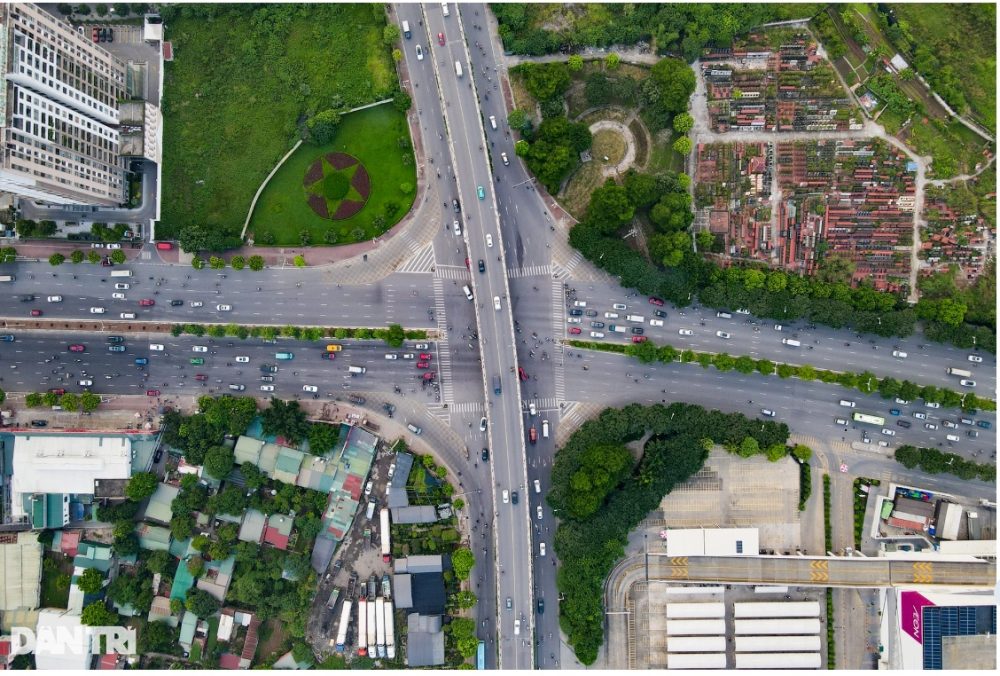 Hiện trạng nút giao dự kiến xây dựng hầm chui thứ 6 tại Hà Nội Hiện trạng nút giao dự kiến xây dựng hầm chui thứ 6 tại Hà Nội