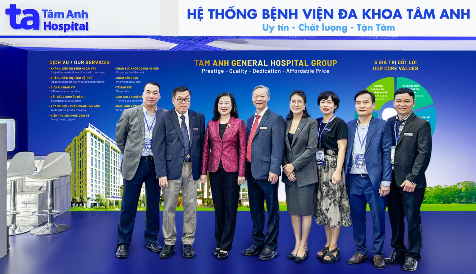 Công nghệ y tế trình diễn tại VIIE 2023