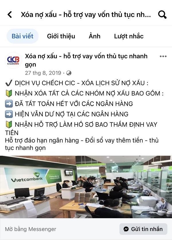 Lật tẩy chiêu lừa “xóa nợ xấu” ngân hàng