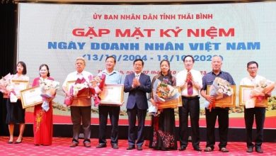 Chủ tịch VCCI tham dự buổi gặp mặt doanh nhân Thái Bình nhân Ngày Doanh nhân Việt Nam Chủ tịch VCCI tham dự buổi gặp mặt doanh nhân Thái Bình nhân Ngày Doanh nhân Việt Nam
