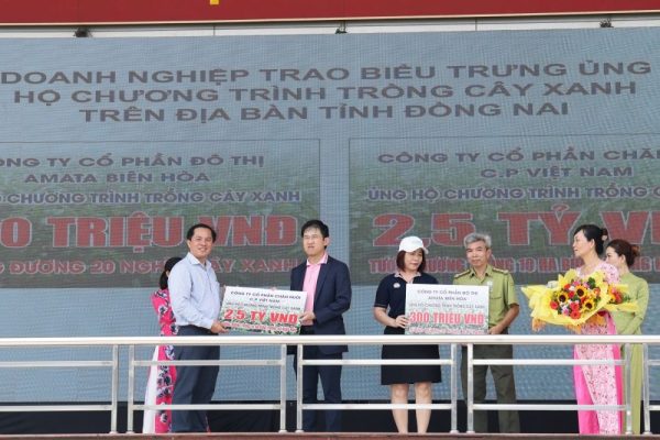 C.P. Việt Nam trồng 3.2 hecta rừng ngập mặn tại tỉnh Đồng Nai năm 2023 C.P. Việt Nam trồng 3.2 hecta rừng ngập mặn tại tỉnh Đồng Nai năm 2023