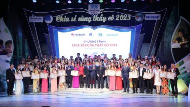 Chia sẻ cùng thầy cô năm 2023: Tuyên dương 58 thầy, cô giáo tiêu biểu trên cả nước Chia sẻ cùng thầy cô năm 2023: Tuyên dương 58 thầy, cô giáo tiêu biểu trên cả nước