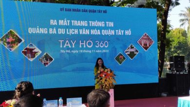 Quận Tây Hồ ra mắt Trang thông tin quảng bá du lịch văn hóa – Tây Hồ 360