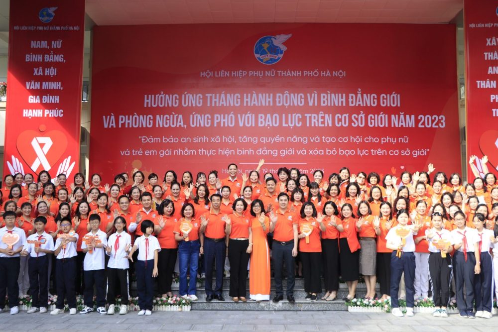 Hội LHPN Thành phố Hà Nội phát động hưởng ứng Tháng hành động vì bình đẳng giới Hội LHPN Thành phố Hà Nội phát động hưởng ứng Tháng hành động vì bình đẳng giới