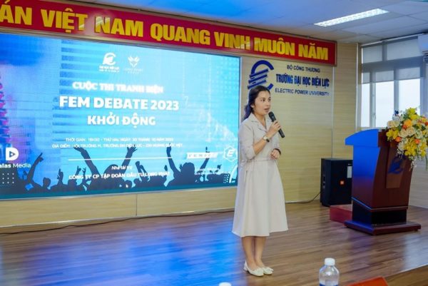 Khoa Kinh tế & Quản lý - Trường Đại học Điện lực: Khởi động “cuộc thi tranh biện” lần thứ Nhất